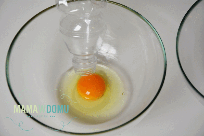 How to Separate an Egg Yolk from the White