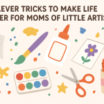 Clever Tricks to Make Life Easier for Moms of Little Artists