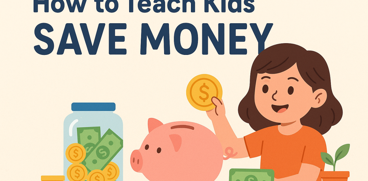 How to Teach Kids to Save Money
